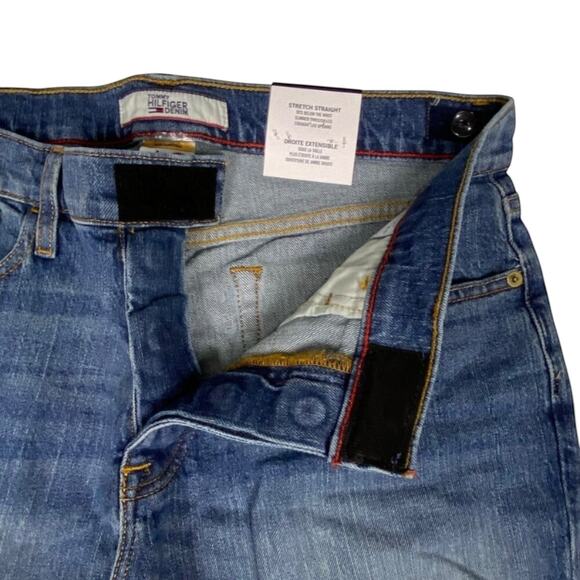 Tommy Hilfiger Women’s Adaptive Stretch Straight Jeans Magnetic Fly Size 33 Blue - Picture 4 of 7